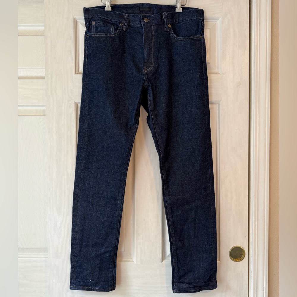 Men’s Uniqlo Dark Wash Slim Jeans 35x32
